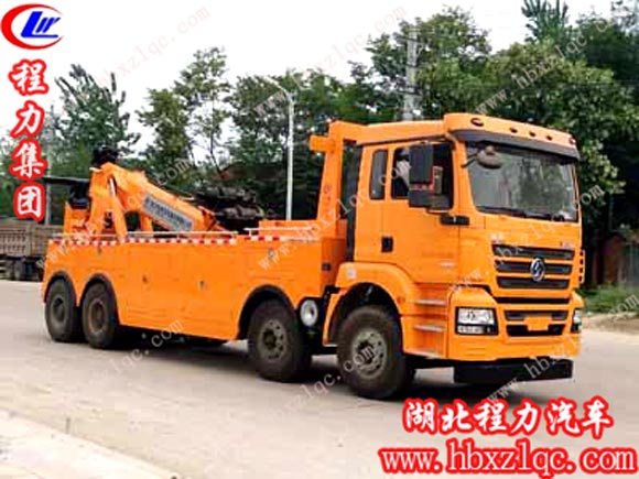 前四后八拖吊聯體清障車圖片