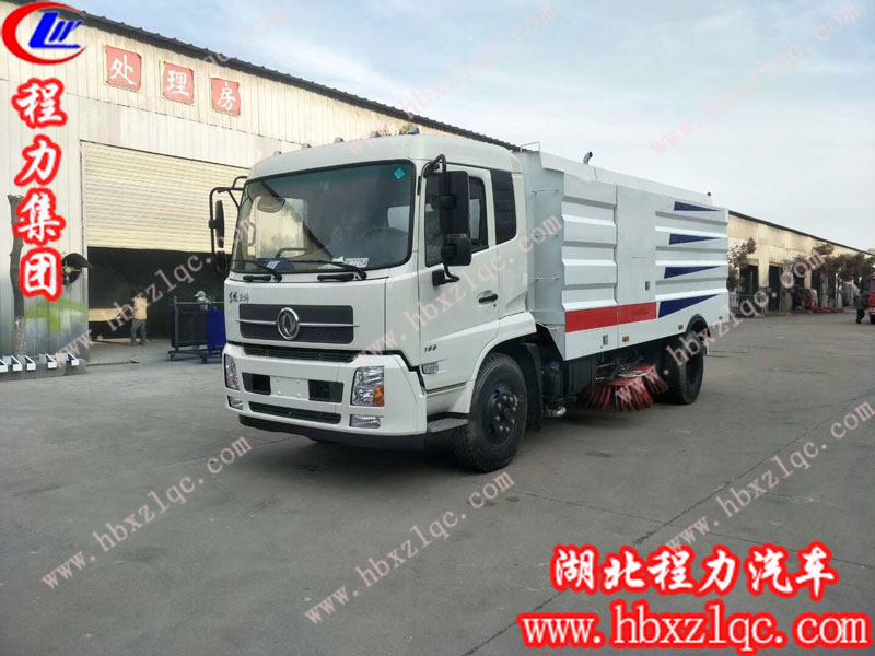 程力集團東風天錦掃路車，高能優質上檔次，您值得擁有！